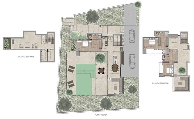 3 soveværelse Villa til salg i La Nucia med swimmingpool - € 1.325.000 (Ref: 9934216)