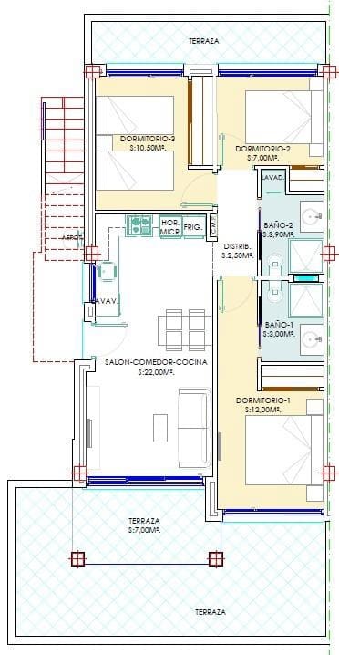 3 soverom Bungalow til salgs i Torrevieja med svømmebasseng garasje - € 290 000 (Ref: 9934219)