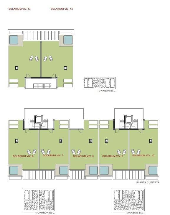 2 bedroom Penthouse for sale in Ciudad Quesada with garage - € 289,900 (Ref: 9962721)