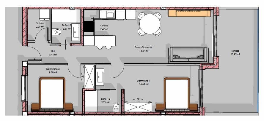 2 sypialnia Apartament na sprzedaż w El Raso z basenem - 295 000 € (Ref: 9962724)