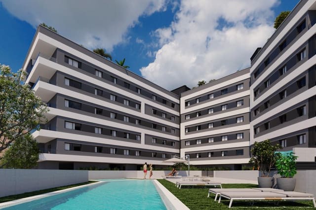 2 soverom Leilighet til salgs i Alicante by med svømmebasseng garasje - € 295 000 (Ref: 9985001)