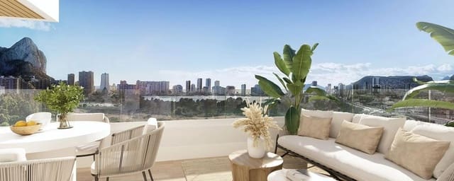 Apartamento de 2 habitaciones en Levante - Playa Fossa, Calpe / Calp en venta con piscina - 401.000 € (Ref: 9990740)