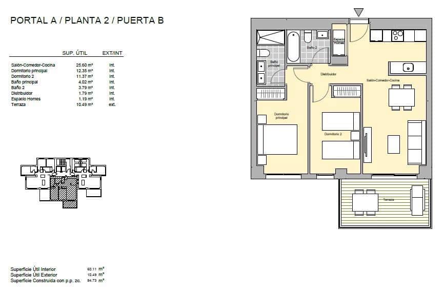 2 quarto Apartamento para venda em Calpe / Calp com piscina - 401 000 € (Ref: 9990740)