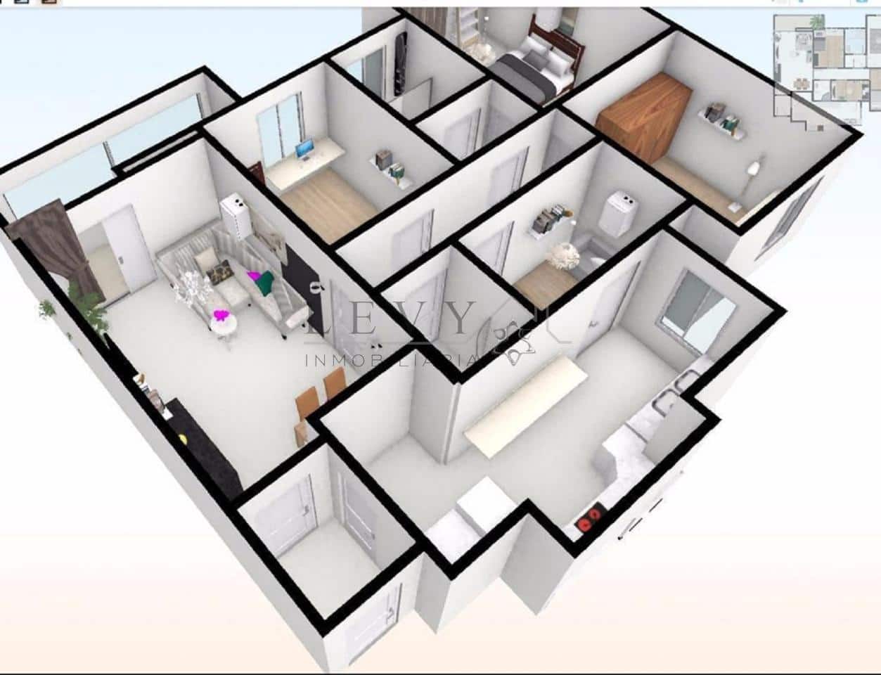 4 Zimmer Wohnung zu verkaufen in Malaga Stadt - 460.000 € (Ref: 9583209)