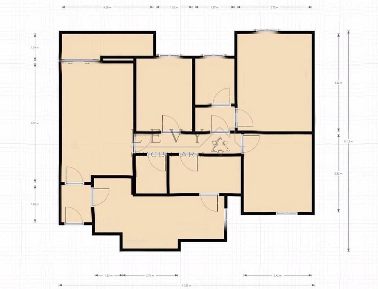 4 Zimmer Wohnung zu verkaufen in Malaga Stadt - 460.000 € (Ref: 9583209)