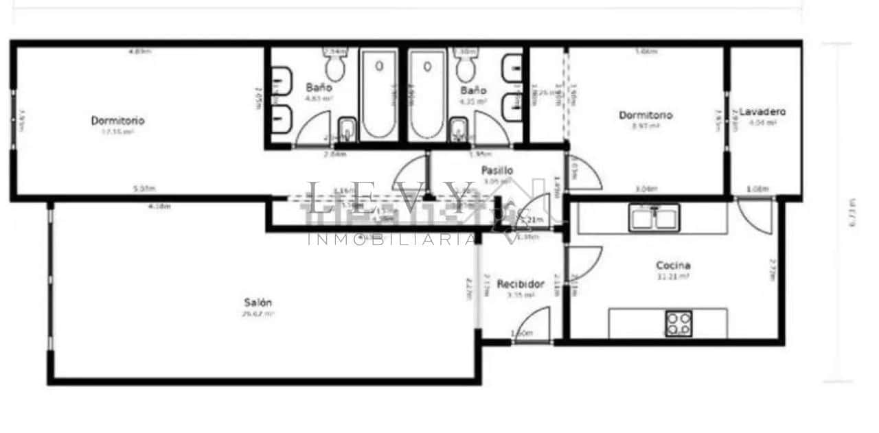 2 sovrum Lägenhet till salu i Elviria med pool garage - 395 000 € (Ref: 9583219)