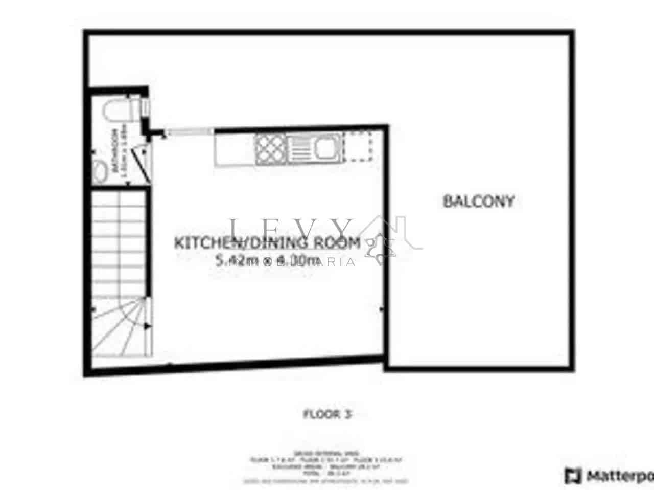3 soveværelse Penthouse til salg i Malaga by - € 449.000 (Ref: 9583230)