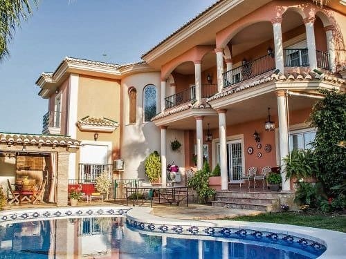 4 sypialnia Willa do wynajęcia w Alhaurín el Grande z basenem garażem - 3 000 € (Ref: 6234903)