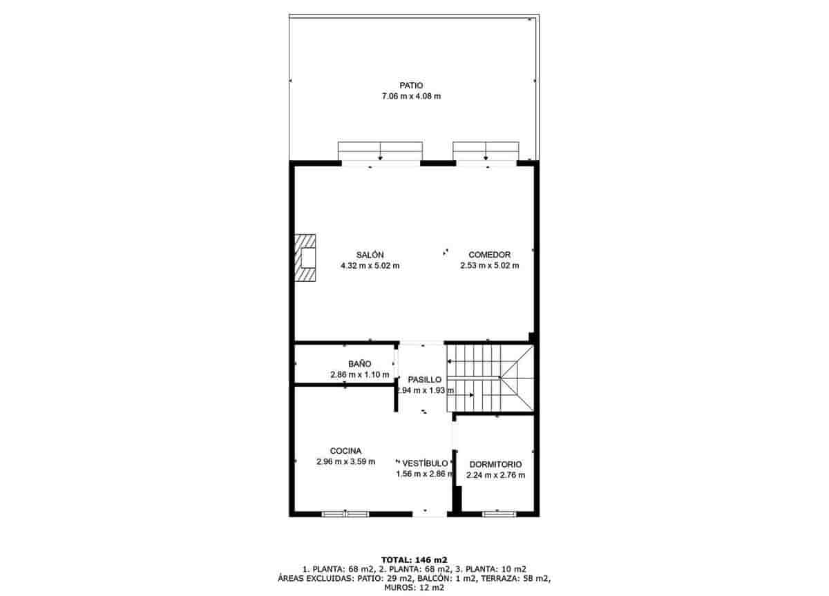 4 bedroom Terraced Villa for sale in Estepona with pool garage - € 649,000 (Ref: 9474437)