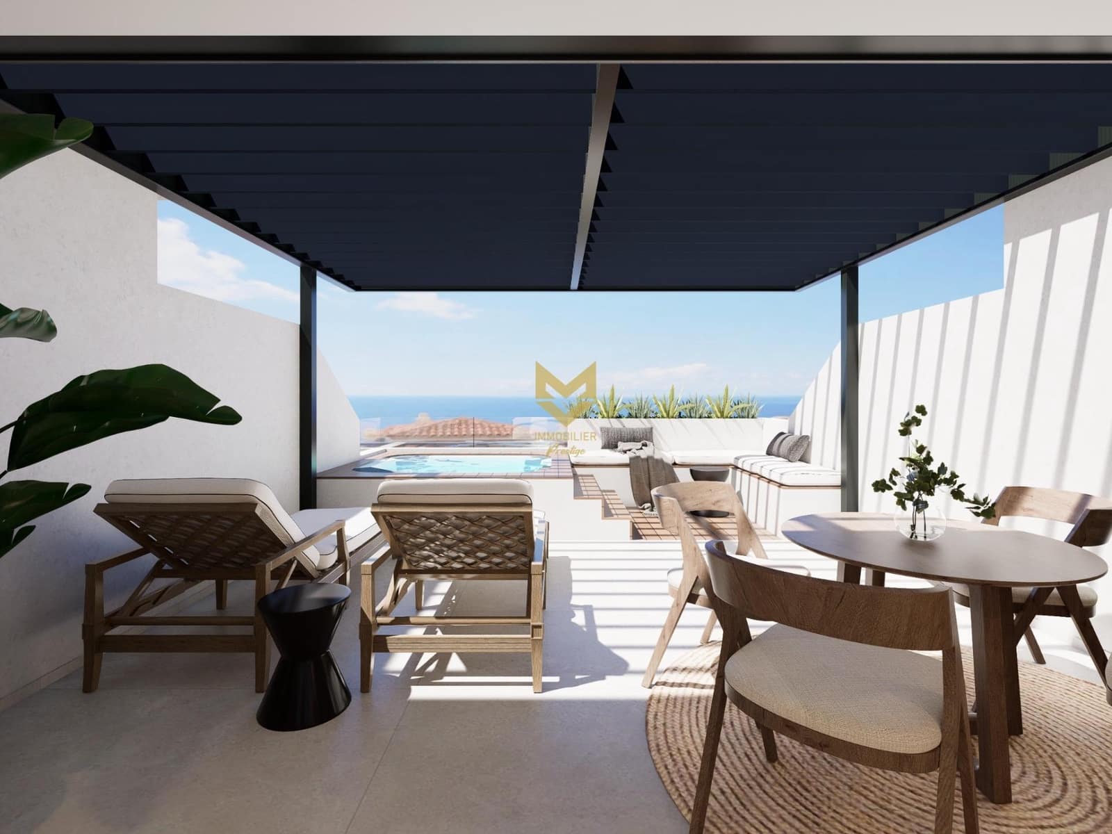 2 sypialnia Dom szeregowy na sprzedaż w Costa Adeje z basenem garażem - 690 000 € (Ref: 10072614)