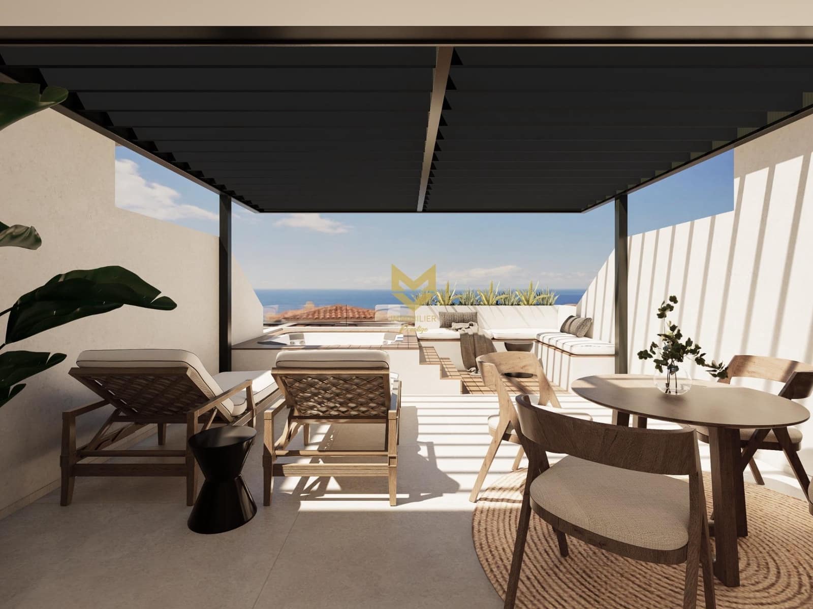 2 sypialnia Dom szeregowy na sprzedaż w Costa Adeje z basenem garażem - 690 000 € (Ref: 10072614)