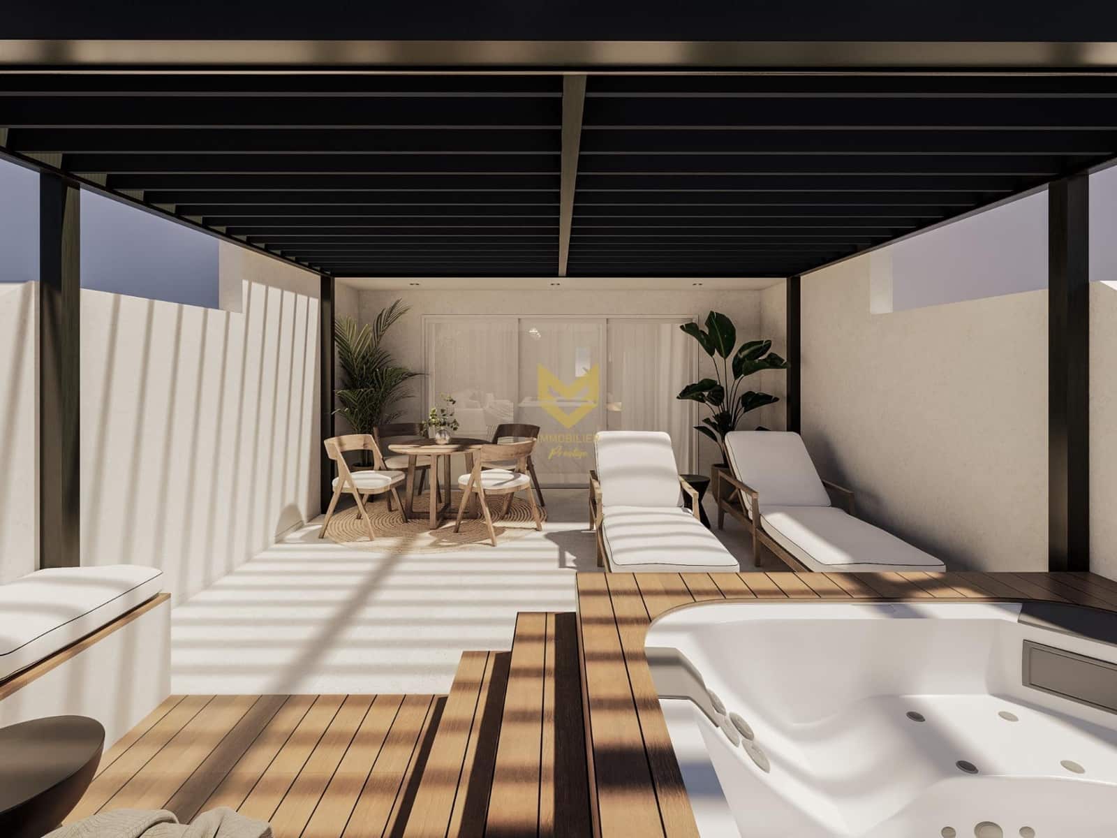 2 sypialnia Dom szeregowy na sprzedaż w Costa Adeje z basenem garażem - 690 000 € (Ref: 10072614)