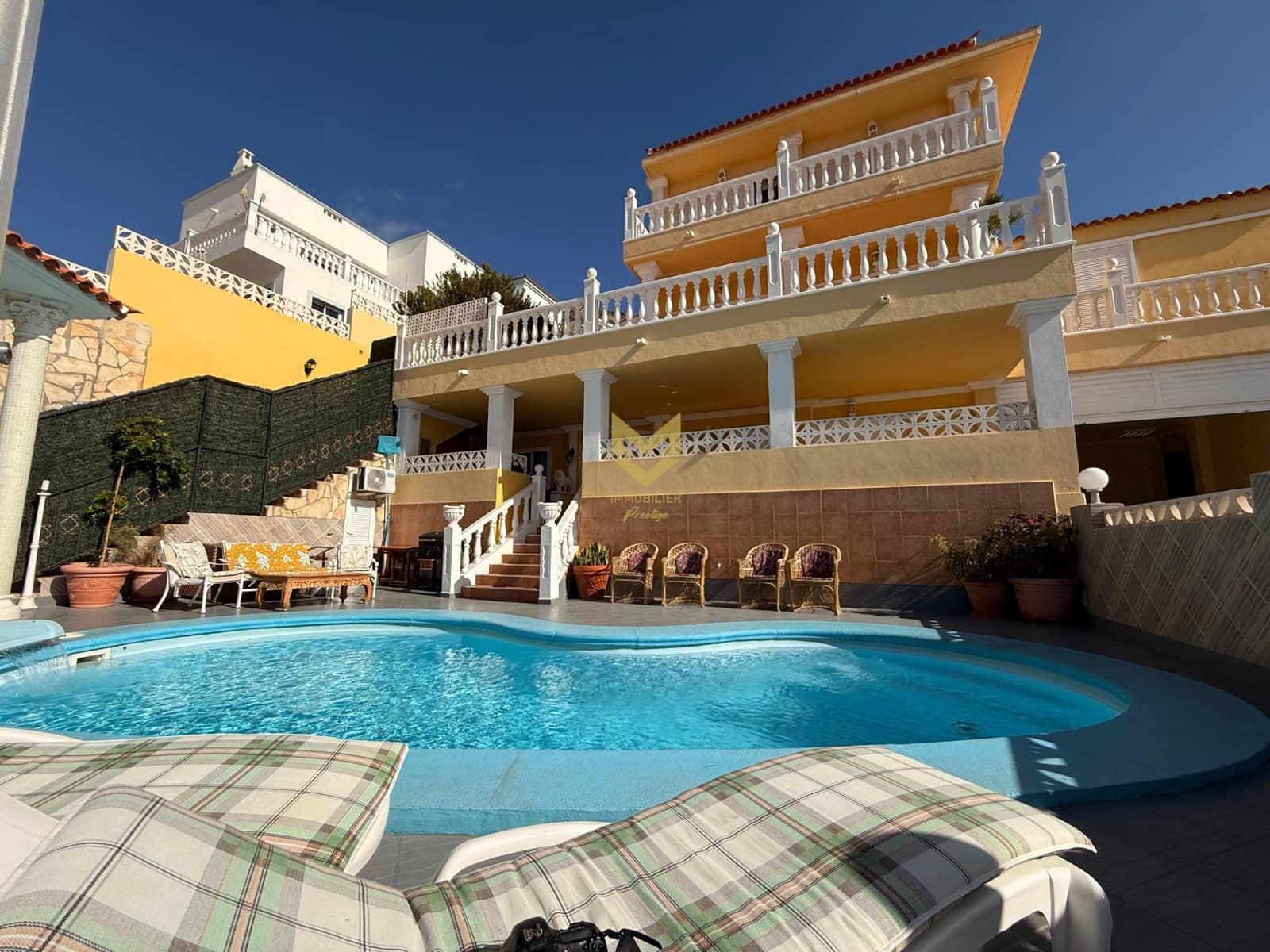6 sovrum Villa till salu i Roque del Conde med pool garage - 1 870 000 € (Ref: 9645184)