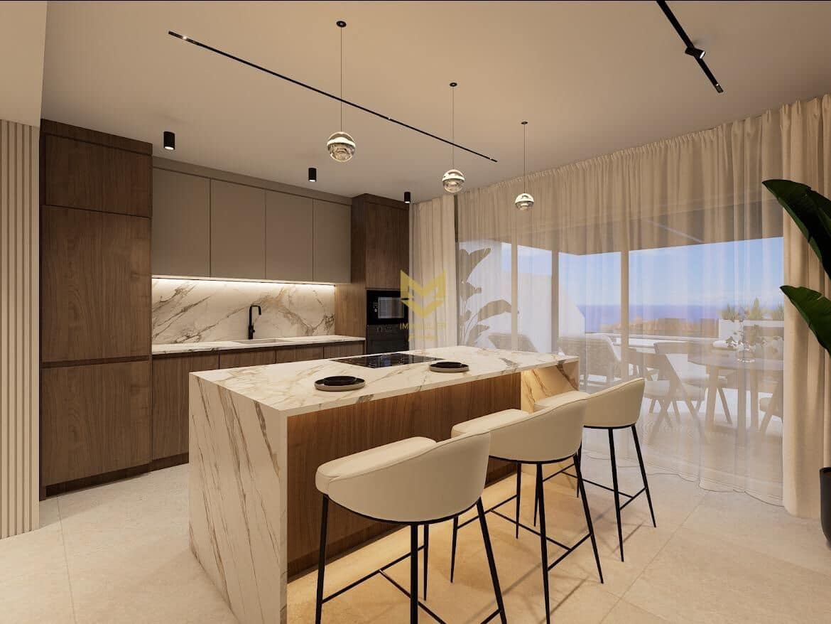 2 chambre Penthouse à vendre à Costa Adeje avec piscine garage - 464 000 € (Ref: 9645186)