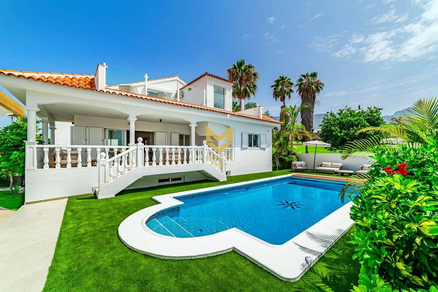 5 sypialnia Willa na sprzedaż w La Caleta Adeje z basenem garażem - 3 300 000 € (Ref: 9645210)