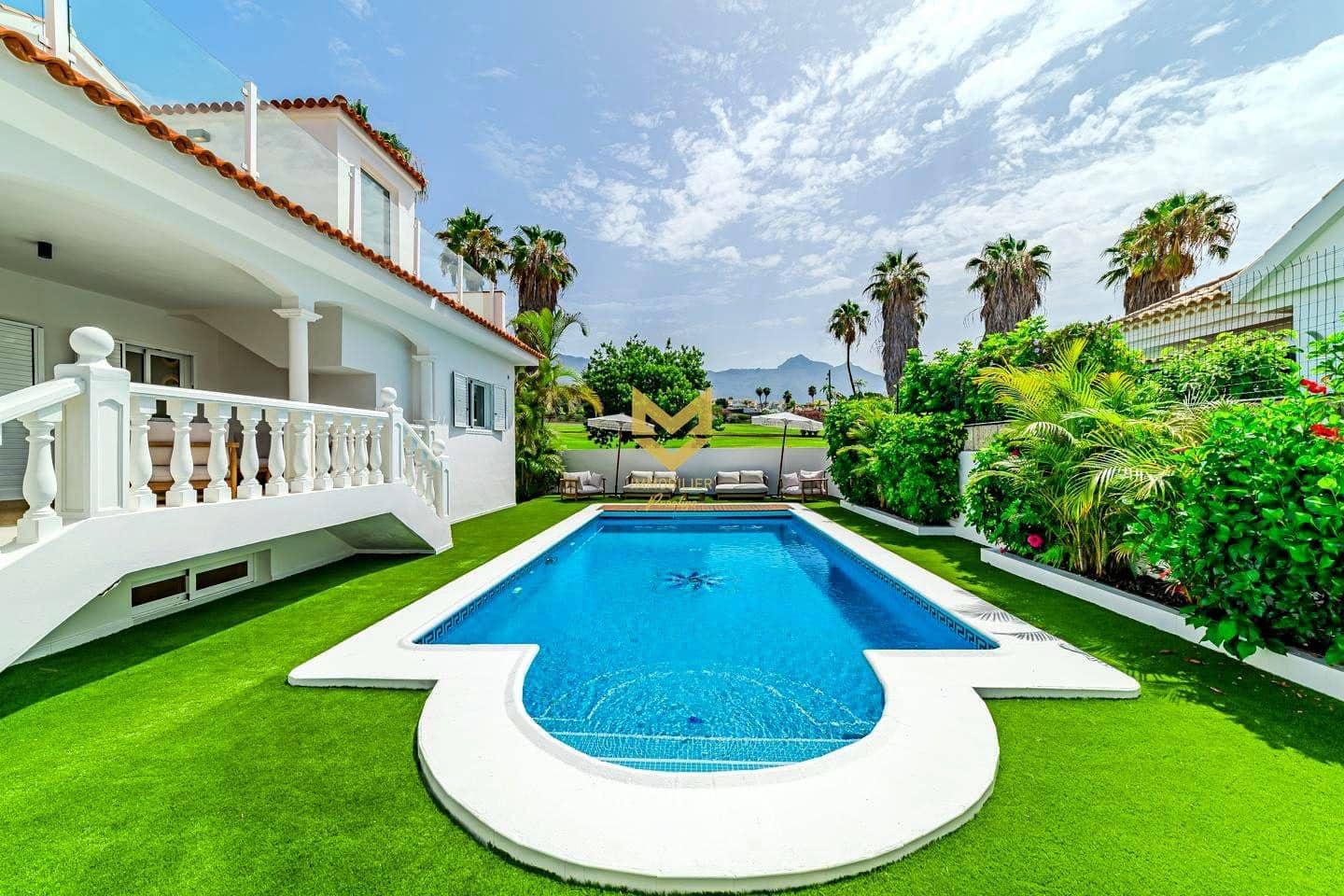 5 sypialnia Willa na sprzedaż w La Caleta Adeje z basenem garażem - 3 300 000 € (Ref: 9645210)