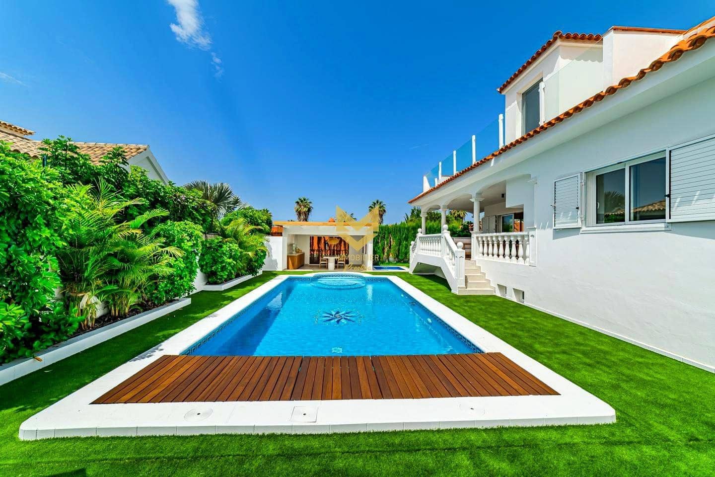 5 sypialnia Willa na sprzedaż w La Caleta Adeje z basenem garażem - 3 300 000 € (Ref: 9645210)