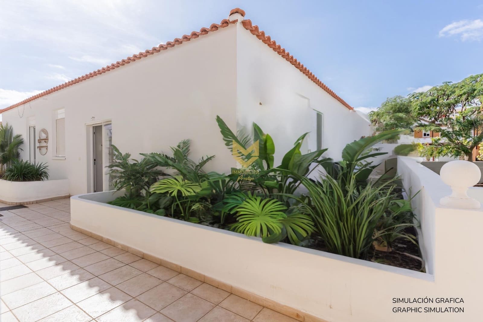 3 chambre Bungalow à vendre à San Miguel de Abona avec piscine garage - 499 000 € (Ref: 9645216)