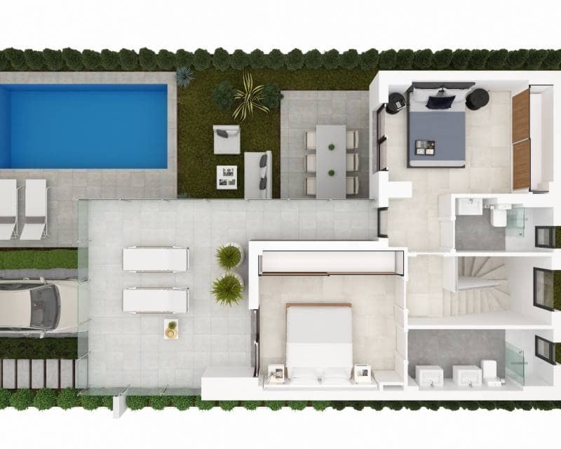 3 bedroom Villa for sale in Roda with pool - € 385,000 (Ref: 7342743)