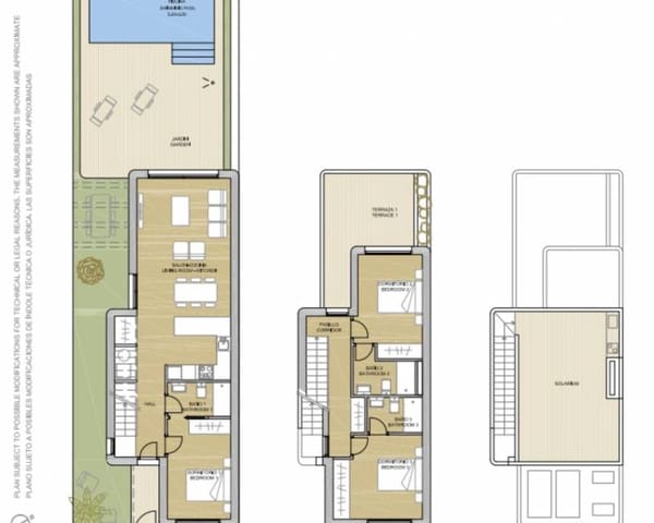 3 bedroom Villa for sale in Torre de la Horadada, Pilar de la Horadada with pool - € 488,000 (Ref: 7518323)