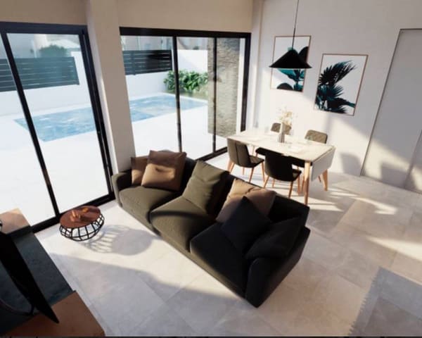 3 makuuhuone Huvila myytävänä paikassa Pinar de Campoverde, Pilar de la Horadada mukana uima-altaan - 399 995 € (Ref: 7639176)