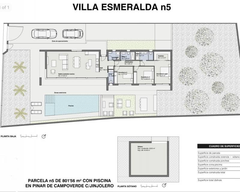 3 chambre Villa/Maison à vendre à Pinar de Campoverde avec piscine - 789 000 € (Ref: 7738058)