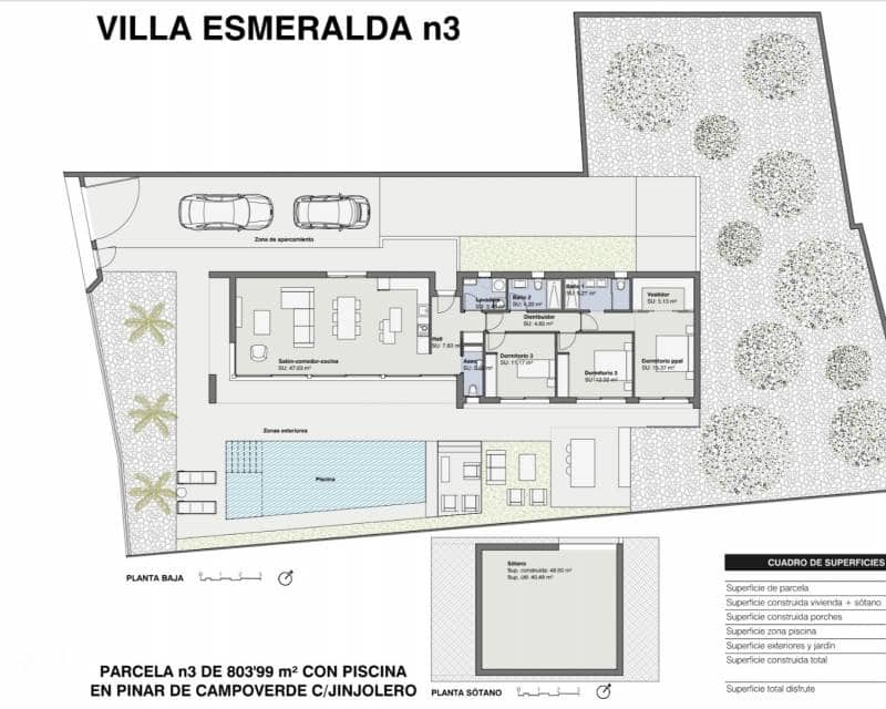 3 chambre Villa/Maison à vendre à Pinar de Campoverde avec piscine - 789 000 € (Ref: 7738058)