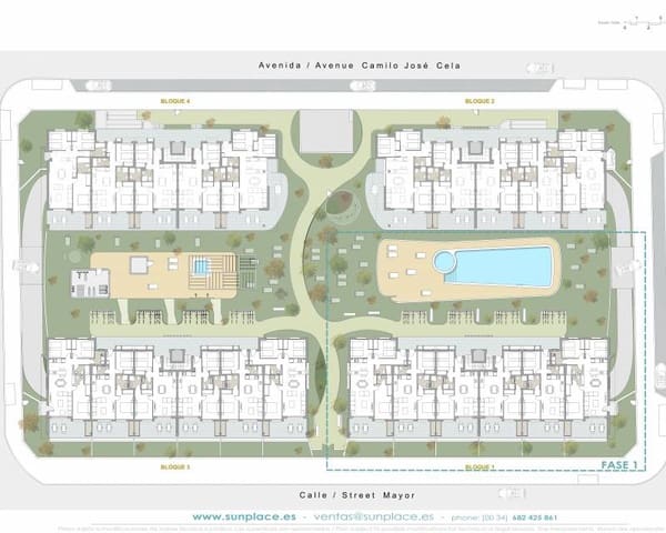 2 soverom Leilighet til salgs i Pilar de la Horadada med svømmebasseng garasje - € 299 000 (Ref: 8142134)