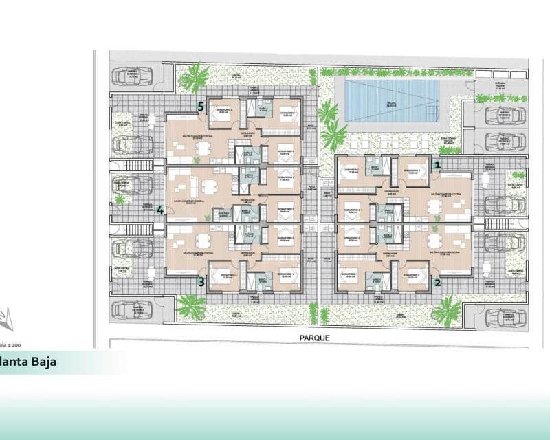 Bungalow de 2 habitaciones en San Pedro del Pinatar en venta con piscina - 244.900 € (Ref: 8187490)