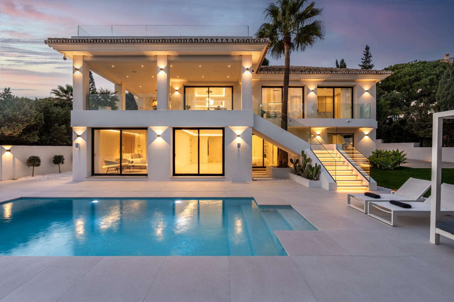 Chalet de 4 habitaciones en Marbella en venta con piscina garaje - 3.669.000 € (Ref: 8912667)