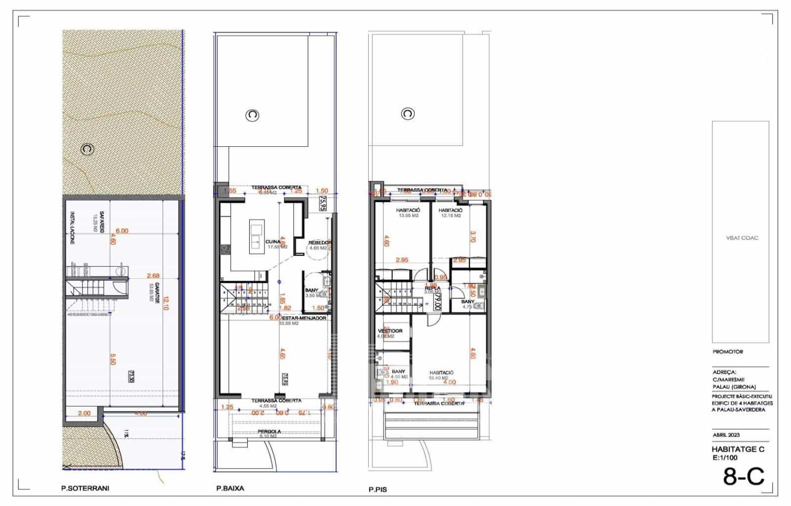 3 soveværelse Villa til salg i Palau-saverdera med swimmingpool garage - € 418.000 (Ref: 8754149)
