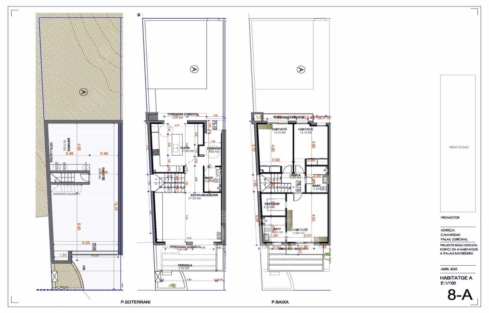 3 soveværelse Villa til salg i Palau-saverdera med swimmingpool garage - € 418.000 (Ref: 8754149)