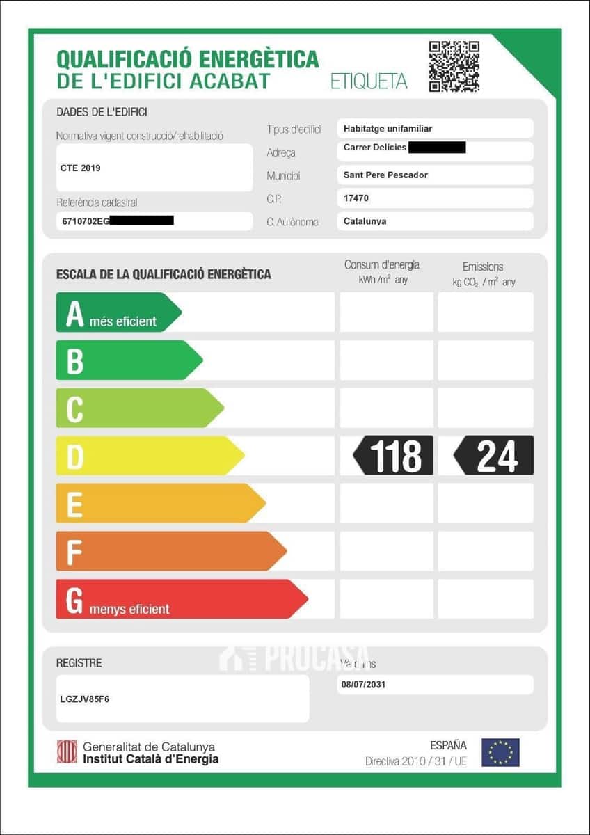 4 bedroom Villa for sale in Sant Pere Pescador with garage - € 498,000 (Ref: 9144443)