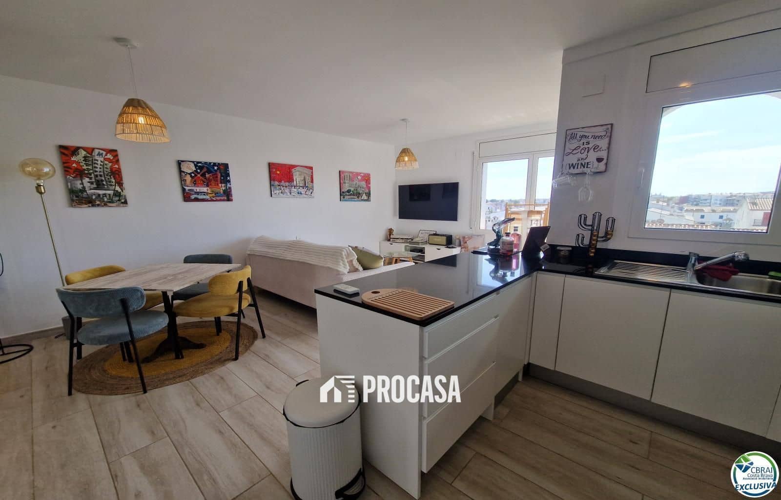 2 Zimmer Wohnung zu verkaufen in Empuriabrava mit Garage - 299.000 € (Ref: 9216063)