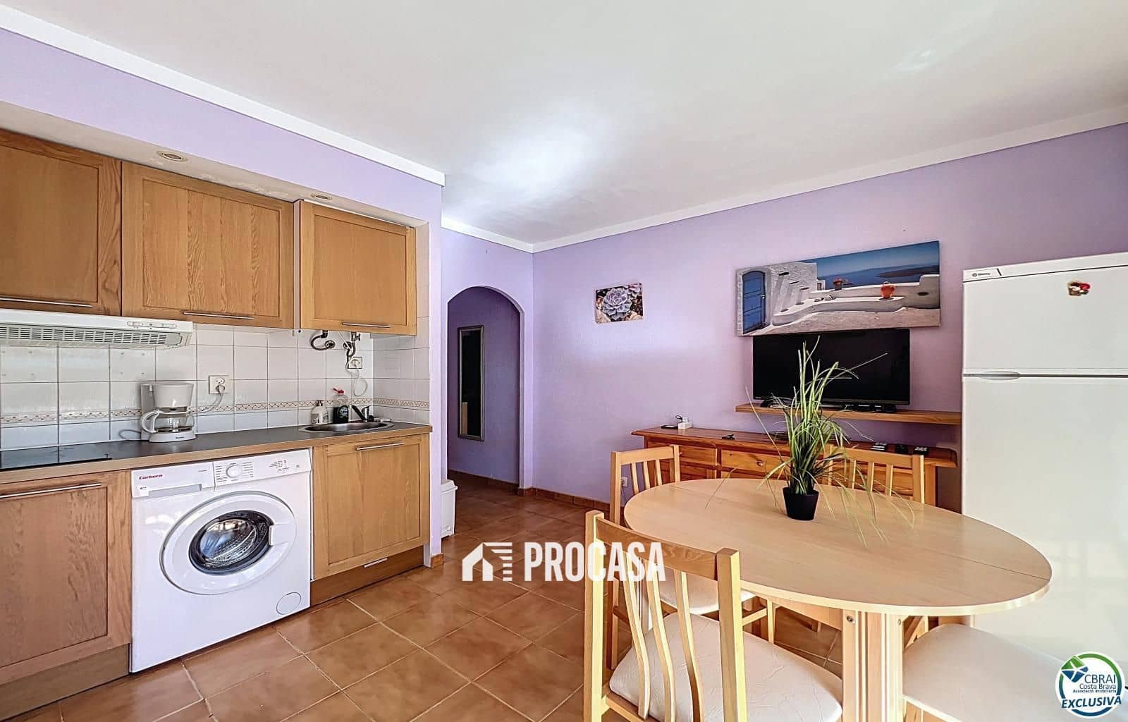 1 slaapkamer Flat te koop in Roses met zwembad garage - € 144.000 (Ref: 9331151)