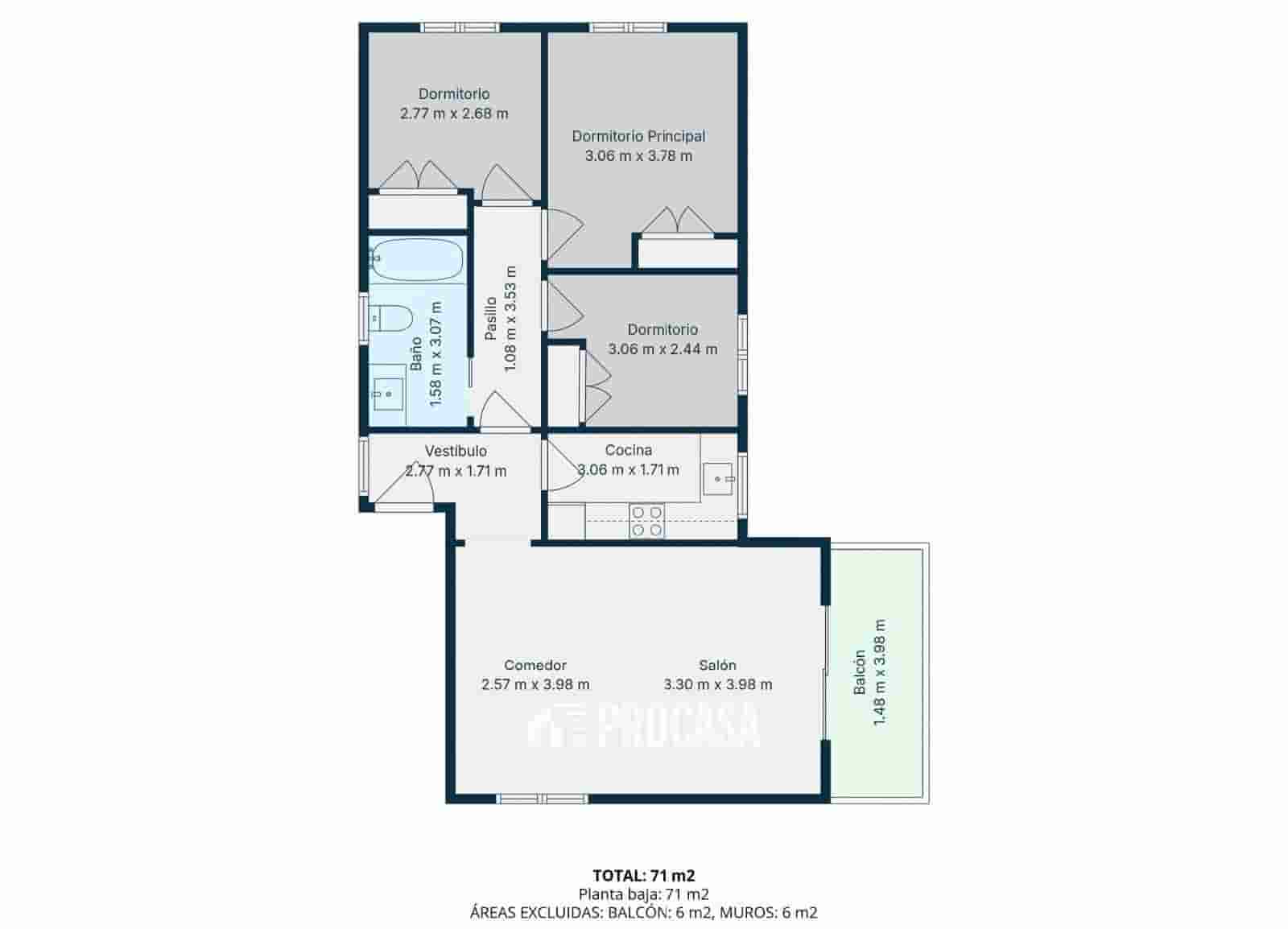 3 chambre Appartement à vendre à Roses avec piscine - 215 000 € (Ref: 9427994)