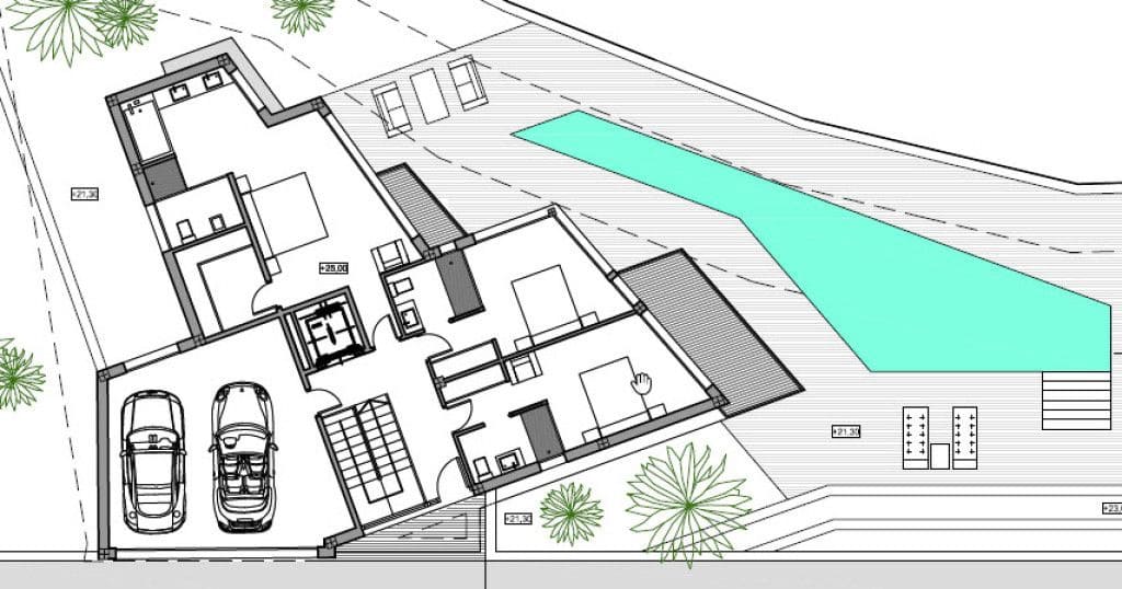 4 makuuhuone Huvila myytävänä paikassa Calpe / Calp mukana 
autotalli - 1 400 000 € (Ref: 9273225)