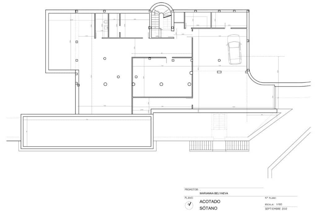 5 sypialnia Willa na sprzedaż w Calpe / Calp z garażem - 2 980 000 € (Ref: 9273229)