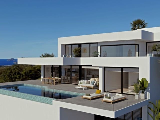 4 soveværelse Villa til salg i Cumbre del Sol, Benitachell / Benitatxell med swimmingpool - € 2.720.000 (Ref: 9306513)