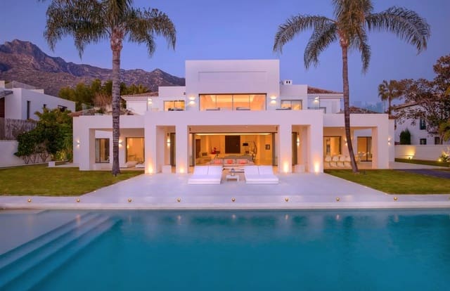 7 sypialnia Willa na sprzedaż w Sierra Blanca, Marbella z basenem garażem - 6 900 000 € (Ref: 8464464)