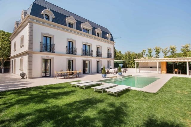 8 soverom Villa til salgs i Pedralbes, Barcelona by med svømmebasseng garasje - € 24 600 000 (Ref: 8464491)