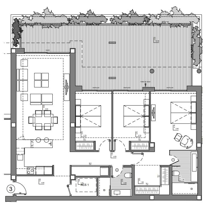 3 soveværelse Lejlighed til salg i Pedreguer med swimmingpool - € 566.000 (Ref: 7419617)