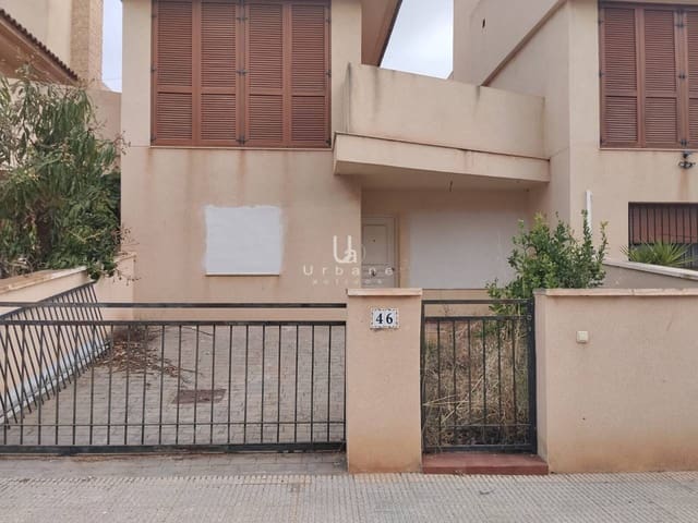 3 slaapkamer Rijtjeshuis te koop in Los Belones, Cartagena met zwembad garage - € 135.000 (Ref: 7474945)
