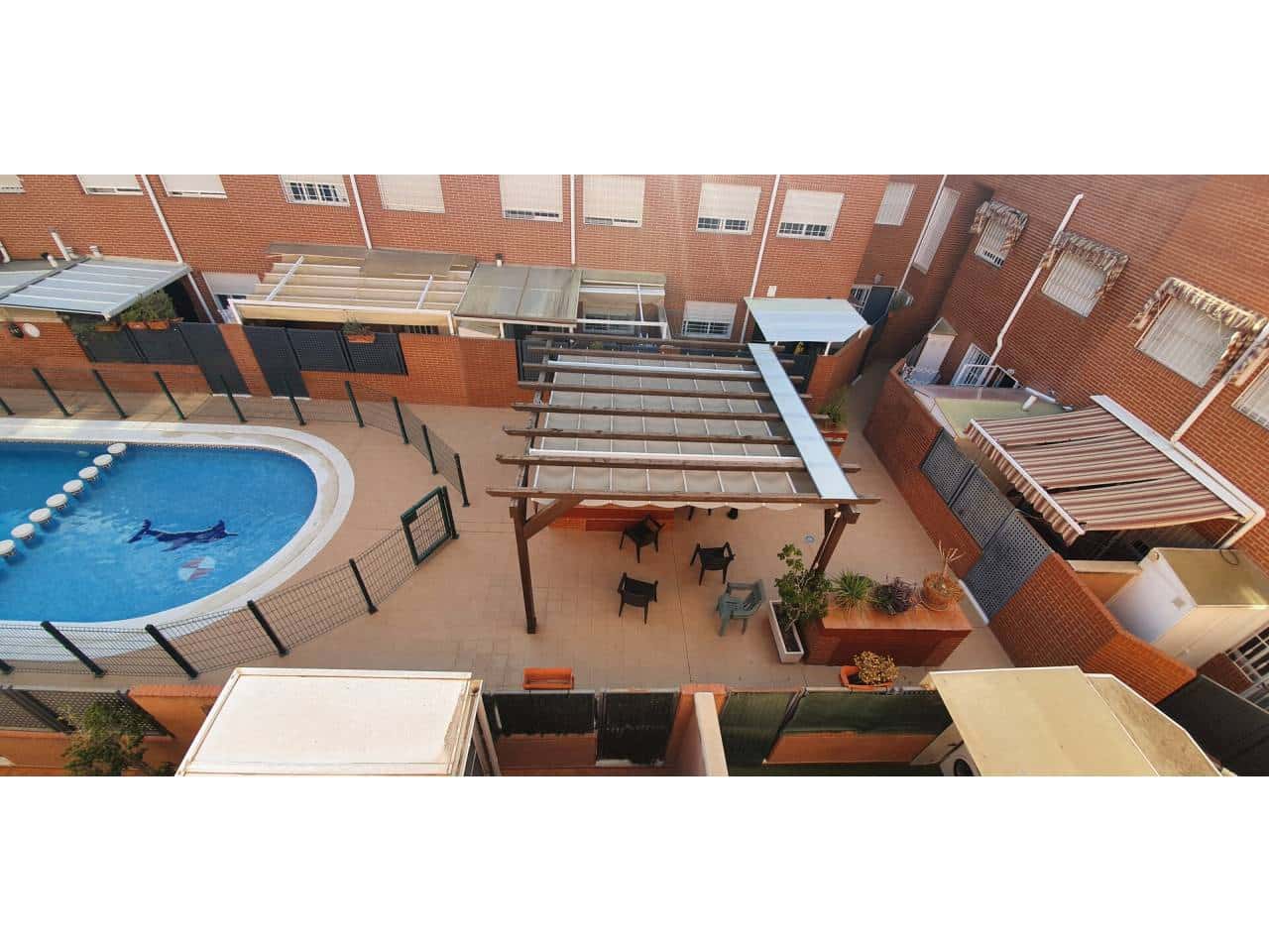 4 soveværelse Rækkehus til salg i Aljucer med swimmingpool garage - € 198.000 (Ref: 7775713)