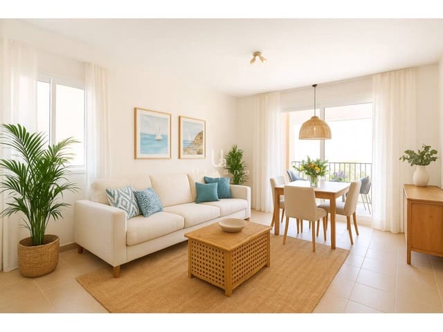 2 bedroom Flat for sale in Aguilas with pool garage - € 96,000 (Ref: 8836040)