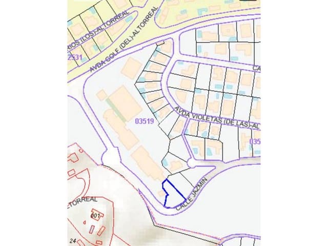 Building Plot for sale in Molina de Segura - € 165,000 (Ref: 8851107)