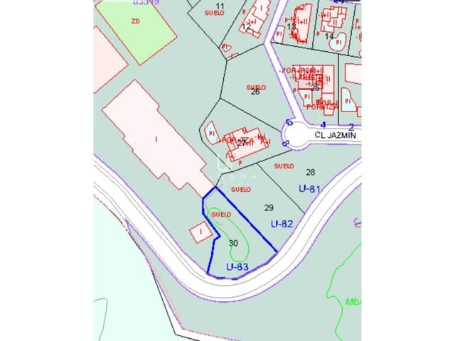 Building Plot for sale in Molina de Segura - € 165,000 (Ref: 8851107)