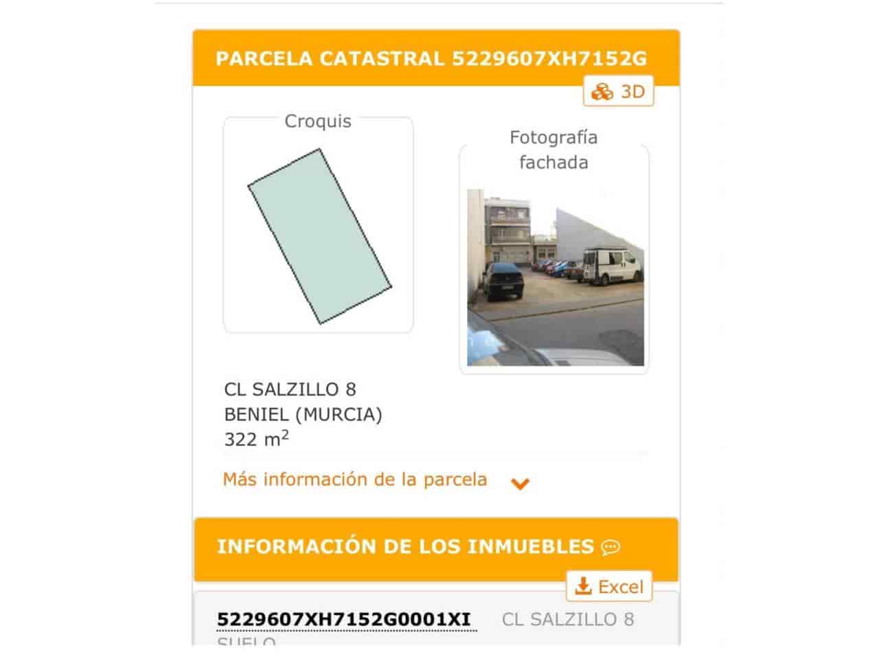 Teren niezagospodarowany na sprzedaż w Beniel - 265 000 € (Ref: 8901627)