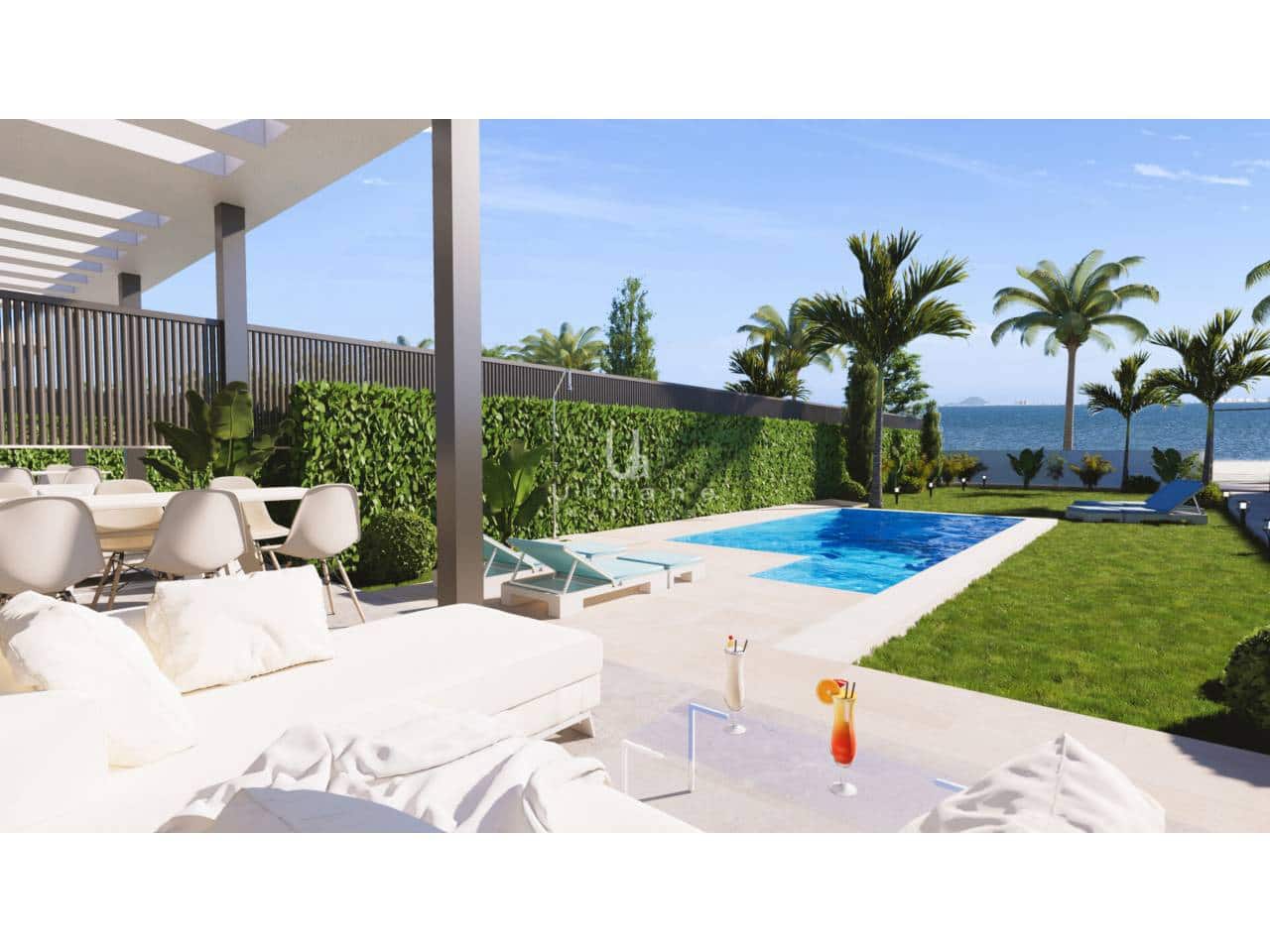 3 chambre Villa/Maison à vendre à Los Narejos avec piscine garage - 1 050 000 € (Ref: 8931743)