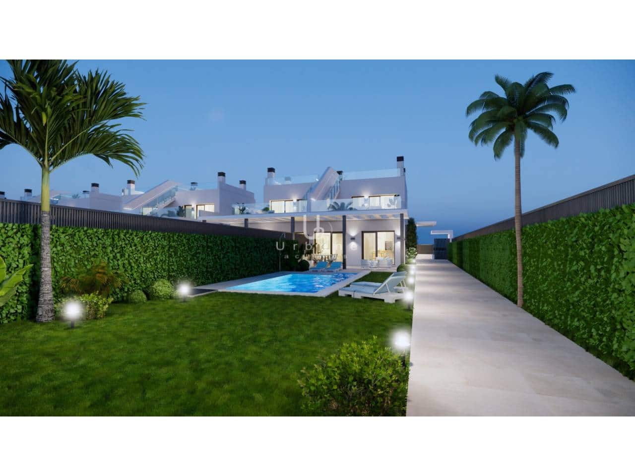 3 chambre Villa/Maison à vendre à Los Narejos avec piscine garage - 1 050 000 € (Ref: 8931743)